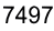 7497